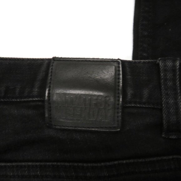 MTWTFSS Weekday Black Jeans Mens 30 x 32 - Picture 5 of 7